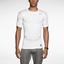 Nike Pro 2.0 Combat Core Short Sleeve Shirt - White/Cool Grey - thumbnail image 3