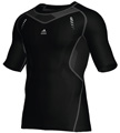 Adidas Mens Techfit Preparation Shortsleeve Top- Black