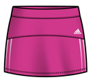 Adidas Girls Response Skort- Intense Pink/White