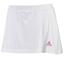 Adidas Womens Barricade Skort- White/Intense Pink