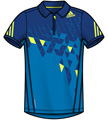 Adidas Boys adiZero Theme Polo- Sharp Blue/Collegiate Royal