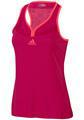 Adidas Womens adiZero Feather Tank- Sharp Red/Turbo-Pink