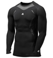Adidas Mens Techfit Preparation Longsleeve Top- Black