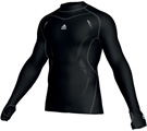 Adidas Mens Techfit Preparation Turtle Top- Black