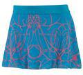 Adidas Womens adiZero Feather Skort- Intense Blue/Turbo-Pink