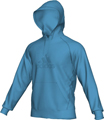 Adidas Mens ESS Logo Hoody- Columbia Blue