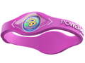 Power Balance Wristband- Pink with White Lettering