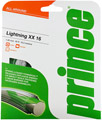 Prince Lightning XX Tennis Strings- Gauge 16 Set/Reel (Clear/Silver)