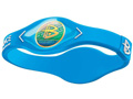 Power Balance Wristband- Aqua with White Lettering