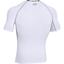 Under Armour Mens HeatGear Compression Top - White - thumbnail image 2