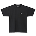 Yonex Mens Plain T-Shirt- Black (P0010E)