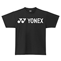 Yonex Mens Plain Logo T-Shirt- Black (P0020E)