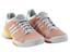 Adidas Womens Stella McCartney Barricade 8 Tennis Shoes - White/Orange - thumbnail image 2