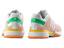 Adidas Womens Stella McCartney Barricade 8 Tennis Shoes - White/Orange - thumbnail image 4