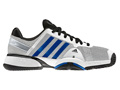 [pre-order] Adidas Kids Barricade 8 xJ Tennis Shoes - White / Blue Beauty
