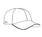 Lacoste Kids Kubain Tennis Cap- White