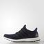 Adidas Mens Ultra Boost Running Shoes - Collegiate Navy/Silver Metallic - thumbnail image 1