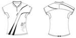 Babolat Womens Polo- White/Black