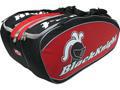 Black Knight Squash Triple Bag (Triple Compartment)