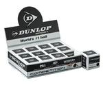 Dunlop Competition (Single Yellow Dot) Squash Balls - 1 Doz