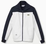 Lacoste Mens Roddick  Jacket- White/Eclipse Blue