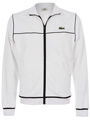 Lacoste Mens Cyrrus Track Jacket- White/Black (Andy Roddick Collection)