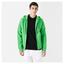 Lacoste Mens Zipped Hooded Fleece SweatShirt - Green