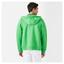Lacoste Mens Zipped Hooded Fleece SweatShirt - Green