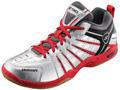 Yonex SHB 73EX Mens Badminton Shoes- Silver/Red