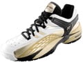 Yonex Mens SHT 307 Tennis Shoes- White/Gold