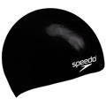 Speedo Adult Moulded Silicone Cap- Black