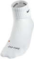 Nike Quarter Training Socks (3 Pairs)- White/Grey