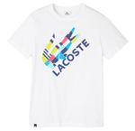 Lacoste Mens Printed Tee - White