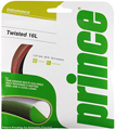 Prince Twisted 16L (1.27mm) Tennis Strings- Set (Black/Red)