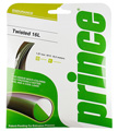 Prince Twisted 16L (1.27mm) Tennis Strings- Set (Black/Yellow)