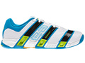  Adidas Mens Stabil Optifit Indoor Shoes- White/Black/Sharp Blue