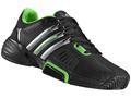 Adidas Mens Barricade Team Tennis Shoes- Black/Intense Green