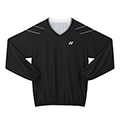 Yonex Mens V Neck WindShirt- Black (U9231)
