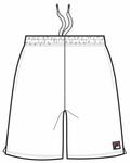 Fila Mens Riviera Pro Shorts- White
