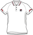 Fila Boys Raglan Polo- White