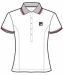 Fila Girls Sonia Polo- White