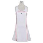 Fila Womens Misha Dress- White/Red