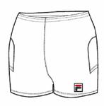 Fila Womens Danni Shorts- White