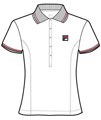 Fila Girls Polo- White