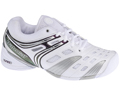 Babolat Womens Pure Lady Indoor Tennis Shoes- White/Cyan