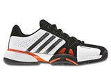 Adidas Kids Barricade 6.0 xJ Junior Tennis Shoes- White/Collegiate Royal/Onixnew