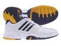 Adidas Womens Barricade Team 2 Tennis Shoes- White/Dark Violet