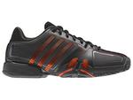 Adidas Mens adiPower Barricade 7.0 Tennis Shoes- Black/High-Energy