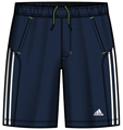 Adidas Boys Response Shorts- Navy