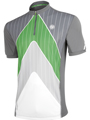 Adidas Boys adiAce Trad Polo- White/ Medium Lead/Intense Green